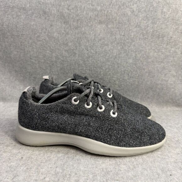 Allbirds Shoes Womens Size 10 Wool Runners WR Grey White Athletic Casual Sneaker - Picture 4 of 10